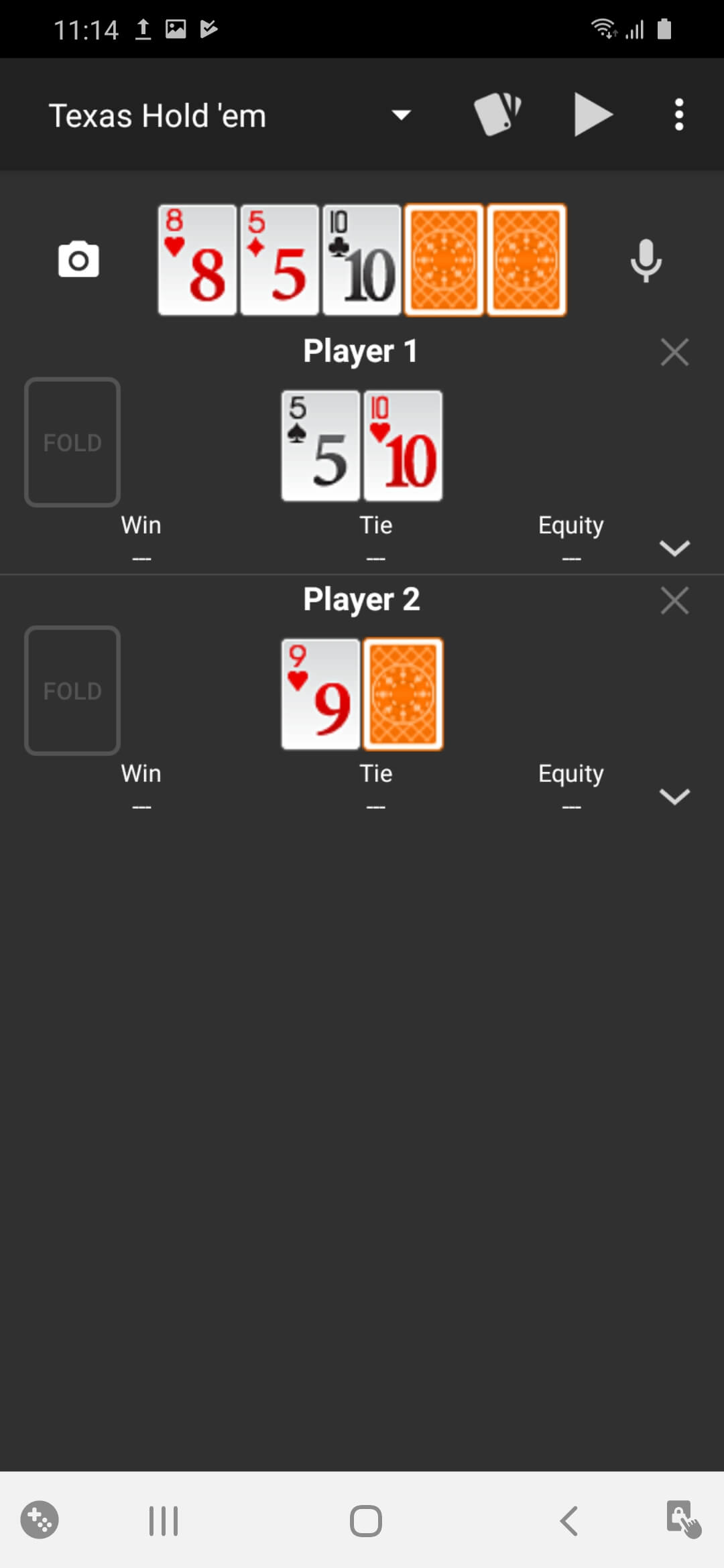 Enterra Poker Calculator